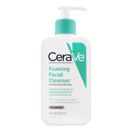 Cosmoholic-CeraVe Foaming Facial Cleanser